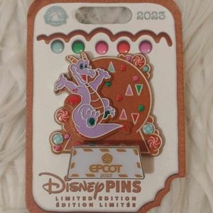 🎄FIRM! NWT DISNEY PARKS 2023 EPCOT CHRISTMAS HOLIDAY FIGMENT GINGERBREAD (LAST